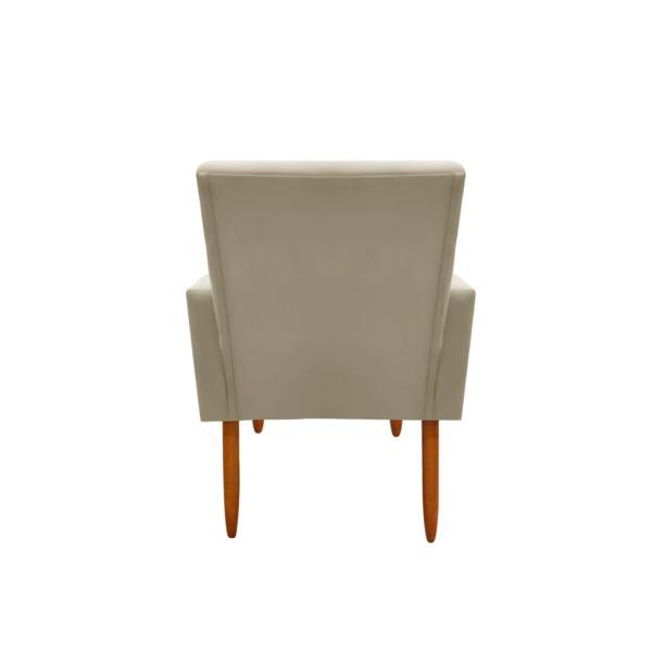 Imagem de Kit 2 Poltrona Decorativa Malibu Sala Suede Bege