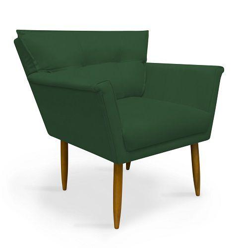 Imagem de Kit 2 Poltronas Anita Suede Verde - Meu Lar Decorações