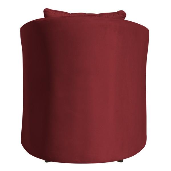 Imagem de Kit 2 Poltronas  Decorativa Alana Veludo Vermelho - Londrilar