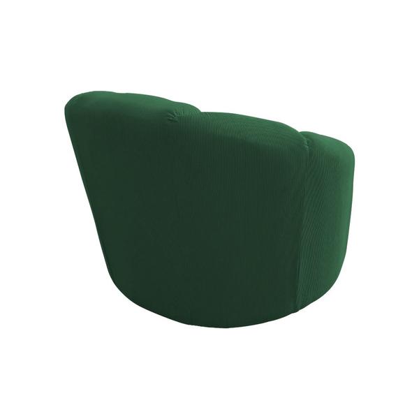 Imagem de Kit 2 Poltronas Decorativa Luxo Safira Tecido Veludo Verde 