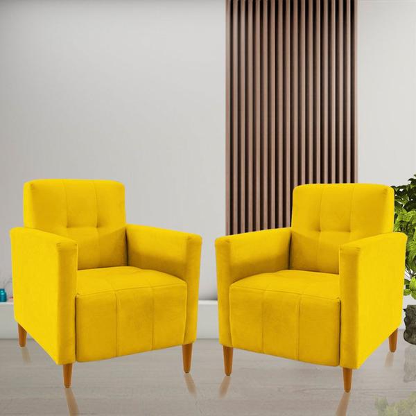 Imagem de Kit 2 Poltronas Decorativa VRM20R