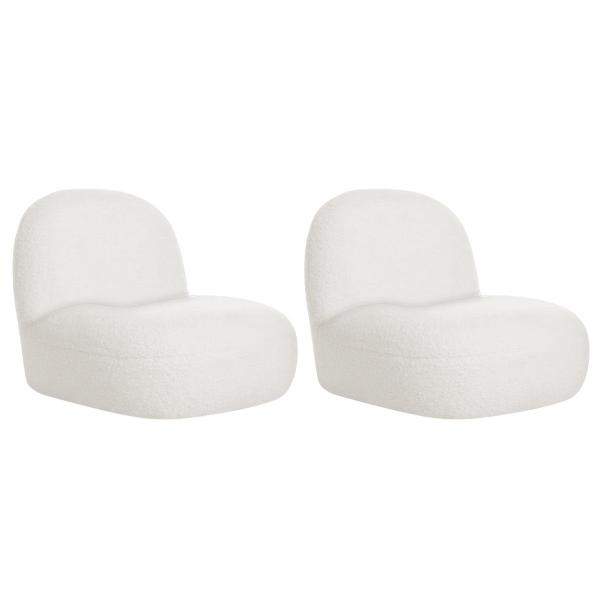 Imagem de Kit 2 Poltronas Decorativas Amsterdã Bouclé - ADJ Decor