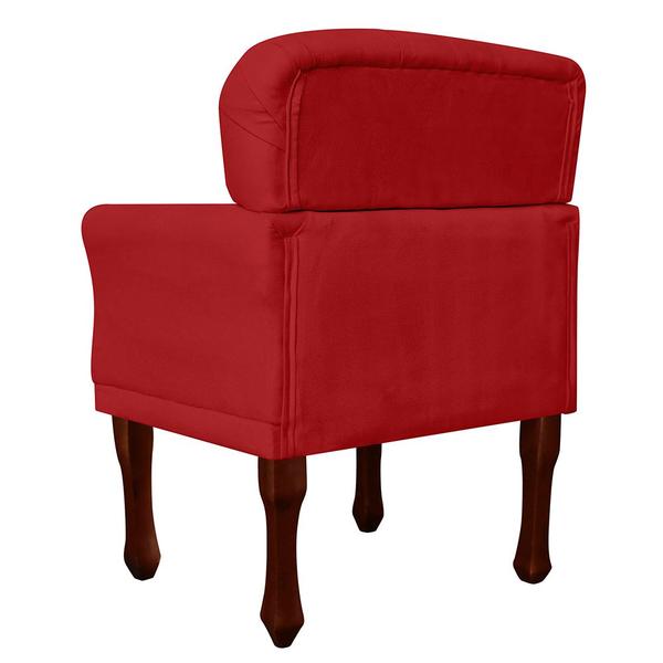 Imagem de Kit 2 Poltronas Decorativas Anita Vermelho -DS ESTOFADOS