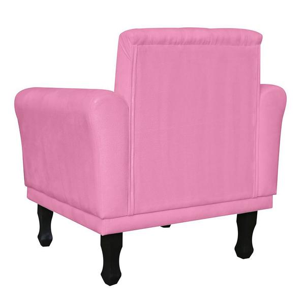 Imagem de Kit 2 Poltronas Decorativas Classic Rosa - Malta Decor