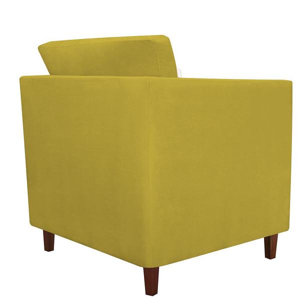 Imagem de Kit 2 Poltronas Decorativas Isis Amarelo - Malta Decor