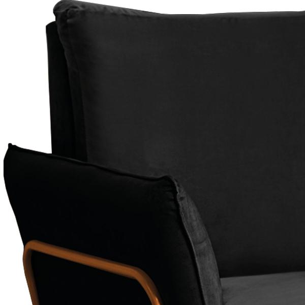 Imagem de Kit 2 Poltronas Decorativas LOTUS Sala Estar Bronze/Veludo