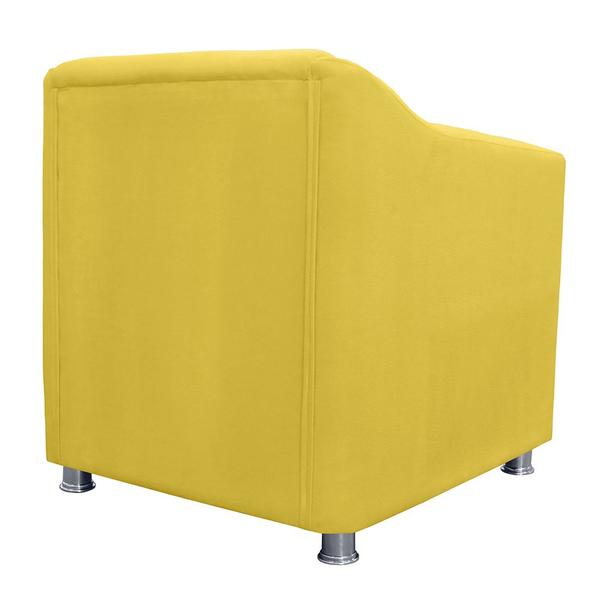 Imagem de Kit 2 Poltronas Decorativas Tilla Amarelo - Malta Decor