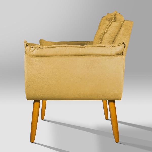 Imagem de Kit 2 Poltronas Opala Cor - Amarelo