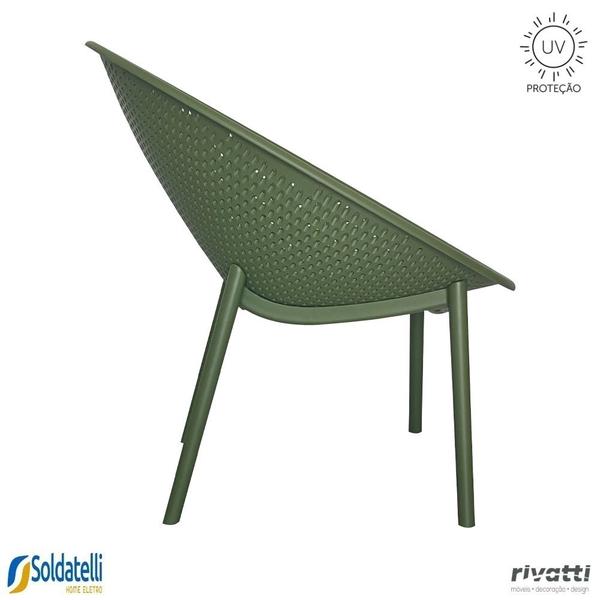 Imagem de Kit 2 Poltronas Outdoor Drops Várias Cores com Proteção UV - Rivatti