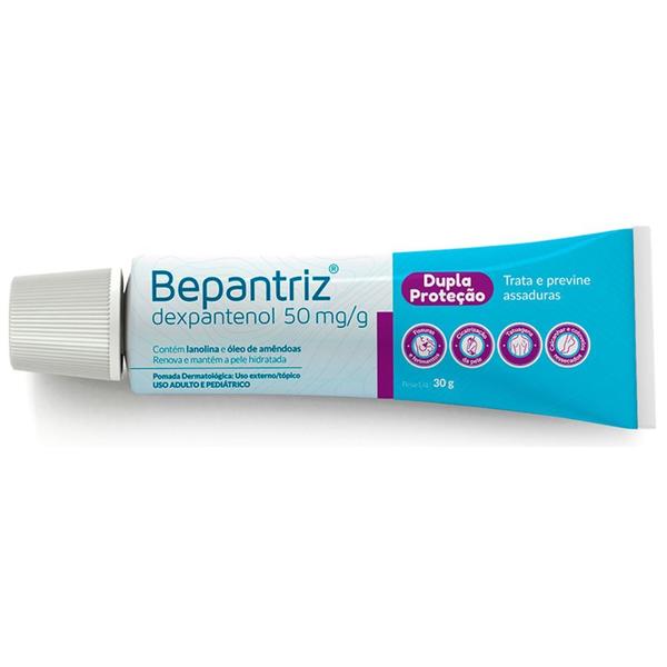 Imagem de Kit 2 Pomada Bepantriz Dupla Proteção Dermo 30g - Cimed