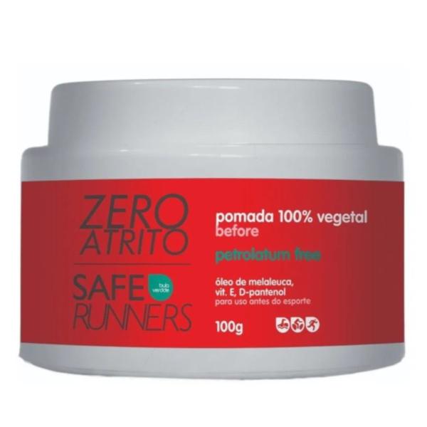 Imagem de Kit 2 Pomadas Safe Runners Zero Atrito 100% Vegetal 100g