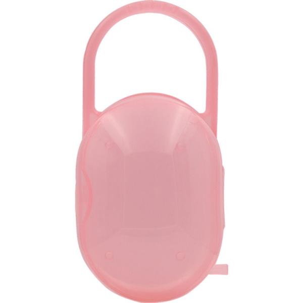 Imagem de Kit 2 porta chupetas protetor guarda bico infantil buba com alça bpa free