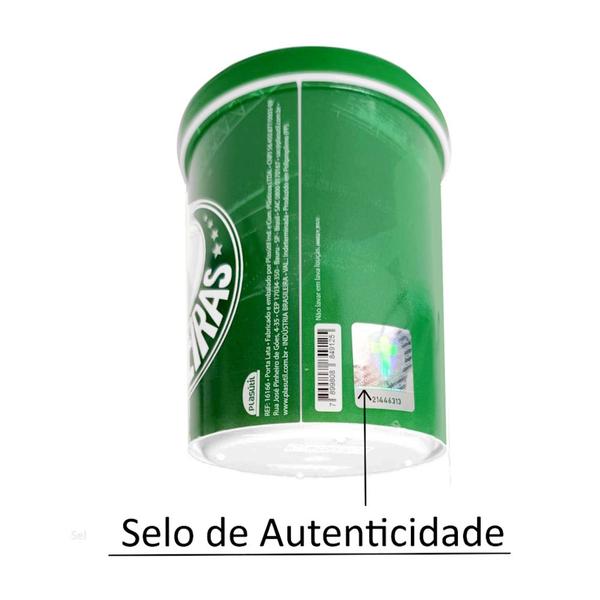 Imagem de Kit 2 Porta Latas Mantém Cerveja Refrigerante 350ml Palmeiras Produto Oficial