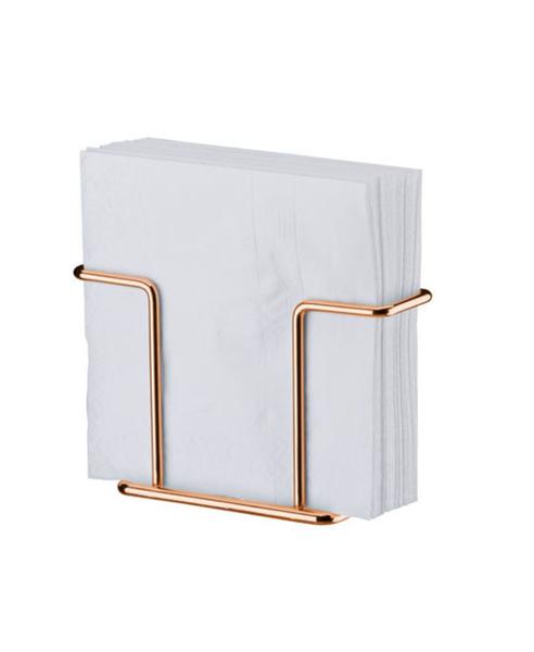 Imagem de Kit 2 Porta Suporte Guardanapos Mesa Café Rosé Gold 1155rg - Future