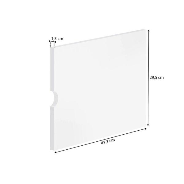 Imagem de Kit 2 Portas para Estante Casinha Casatema Branco