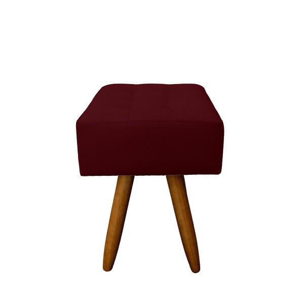 Imagem de Kit 2 Puff Retangular New para Sala e Quarto Suede  - LH Decor