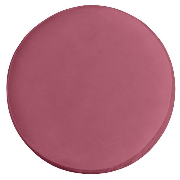 Imagem de Kit 2 Puff Thor Luxo para Sala e Quarto Suede Rose - LH Decor