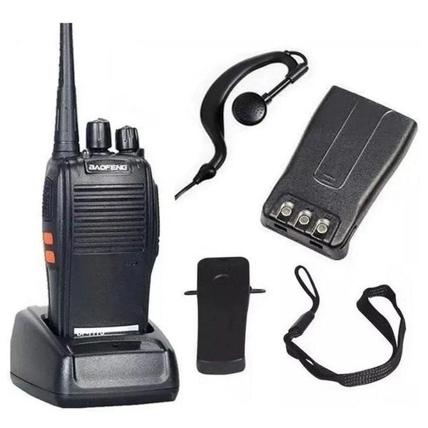 Imagem de Kit 2 Radio 777s Vhf/uhf 16 Canais Comunicador Profissional - BAOFENG