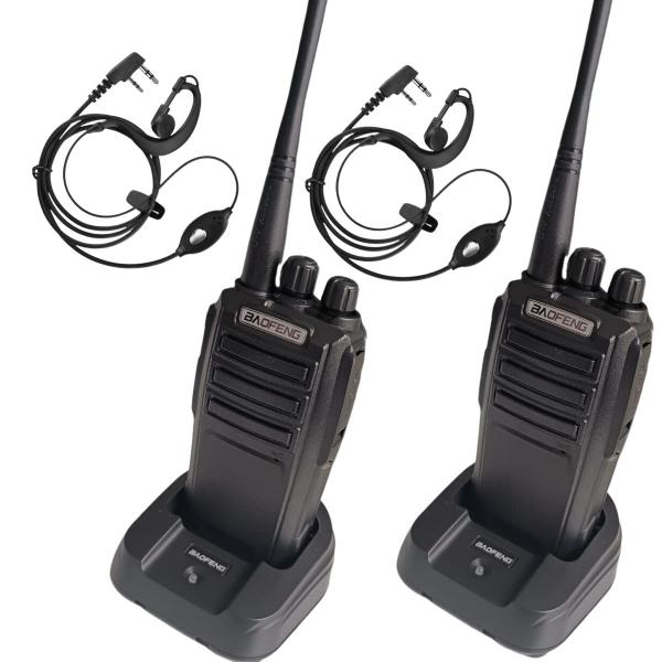 Imagem de Kit 2 Rádio Baofeng UV6 Profissional 8W Dual Band