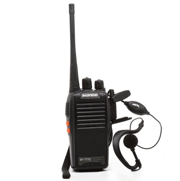 Imagem de Kit 2 Radio Comunicador Walk Talk Baofeng E Fone De Ouvido Homologação: 25481602799