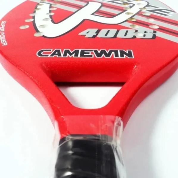 Imagem de Kit 2 Raquete Beach Tennis Carbono Camewin Praia