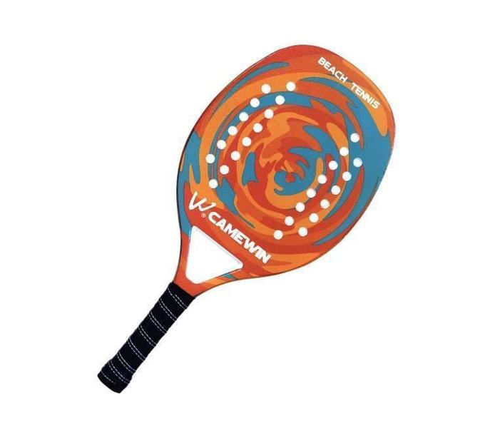 Imagem de Kit 2 Raquete Beach Tennis Carbono Camewin Praia