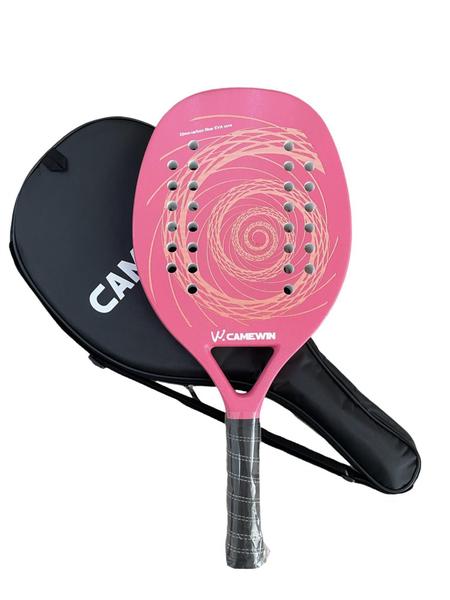 Imagem de Kit 2 Raquete Beach Tennis Carbono Camewin Praia