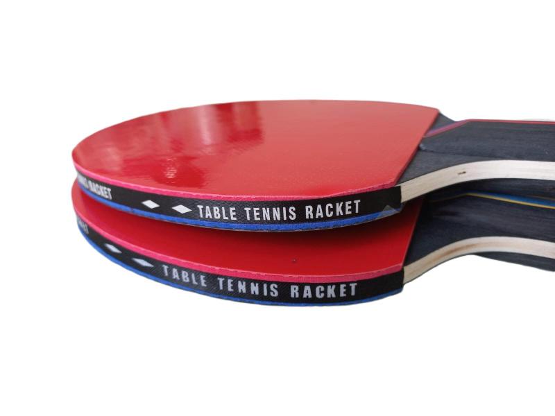 Imagem de Kit 2 Raquete Tenis De Mesa Ping Pong Profissional Lisa Rede 6 Bolinhas