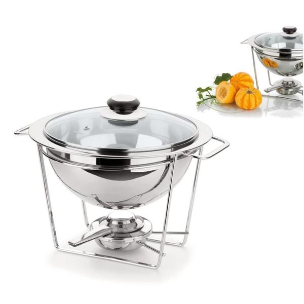 Imagem de Kit 2 Rechaud 3 Litros Meu Buffet Aco Inox Forma