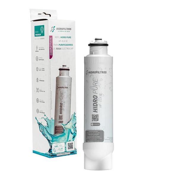 Imagem de Kit 2 Refil Filtro De Água Acqua Pure Electrolux Pe12a Pe12b Pe12g Compativel