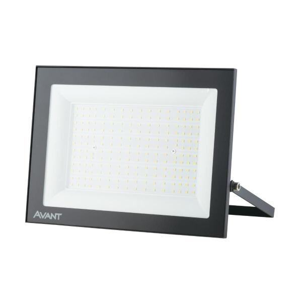 Imagem de Kit 2 Refletor Led 200w Holofote Externo Ip65 Slim Luz Fria 6500k Avant