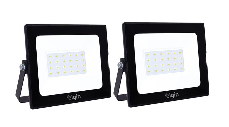 Imagem de Kit 2 Refletor Led 30W 6500k 1.650 Lumens - Elgin