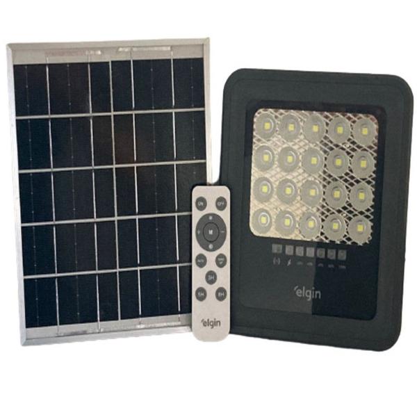 Imagem de Kit 2 Refletor Solar Branco Frio 50w 6500k Jardim Externo