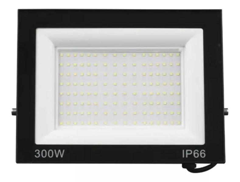 Imagem de Kit 2 Refletores Holofote LED 300W Branco Quente