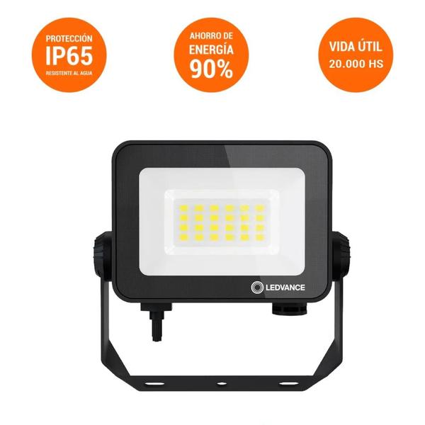 Imagem de Kit 2 Refletores Led Floodlight Compact Core 20w 5000k Ip65 Ledvance Osram