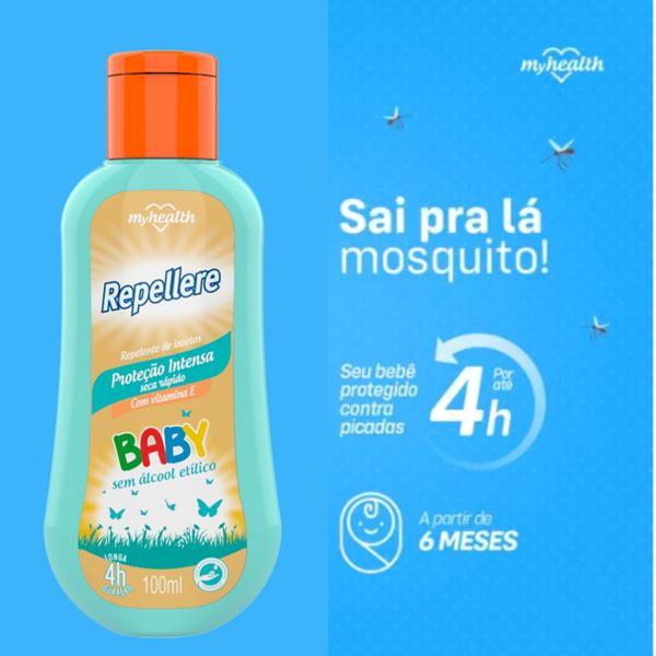 Imagem de Kit 2 Repelente De Insetos Baby 100Ml Repellere - My Health