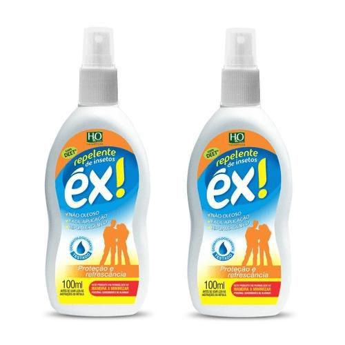 Imagem de Kit 2 Repelente De Insetos Éx Hipoalérgico Família 100ml