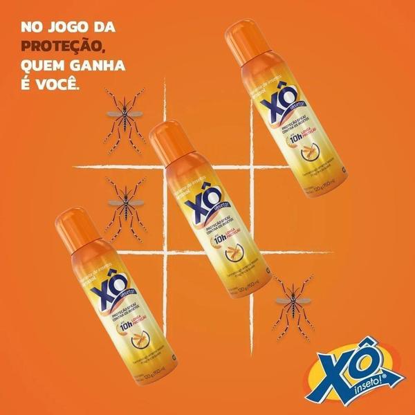 Kit 2 Repelentes Xô Inseto Aerossol 10h Longa Proteção 150ml - Xô Insetos Imagem de Kit 2 Repelentes Xô Inseto Aerossol 10h Longa Proteção 150ml