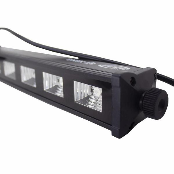 Imagem de Kit 2 Ribaltas Led Uv 6 Leds Luz Negra Showtech X6Ng