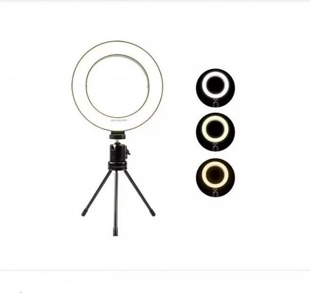 Imagem de Kit 2 Ring Light Iluminação 26cm E 16cm + Tripe E Suporte