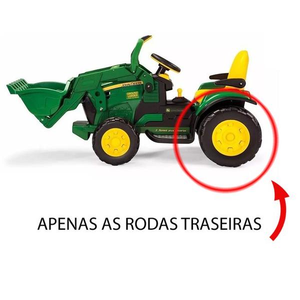 Imagem de Kit 2 Rodas Traseiras John Deere Ground Force Ground Loader - Burigotto