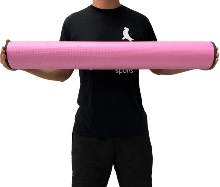 Imagem de Kit 2 Rolos Massagem Liberação Miofascial 90X12cm Rosa DF1067 Dafoca Sports