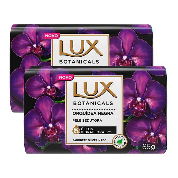 Imagem de Kit 2 Sabonete em Barra Lux Botanicals Orquídea Negra 85g