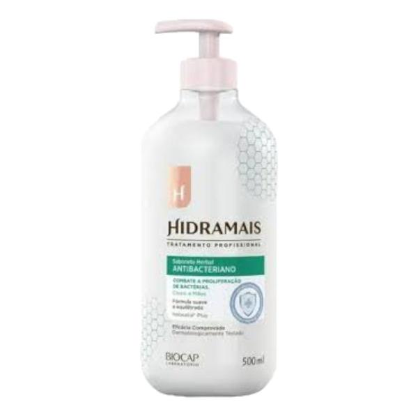 Imagem de Kit 2 Sabonete Gel Herbal Antibacteriano 500 ml Hidramais