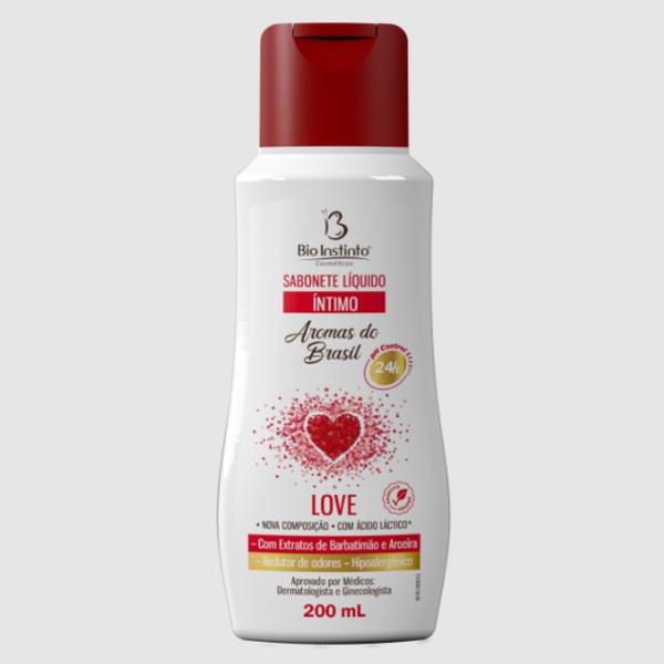 Imagem de Kit 2 Sabonete Líquido Íntimo Love 200Ml - Bio Instinto