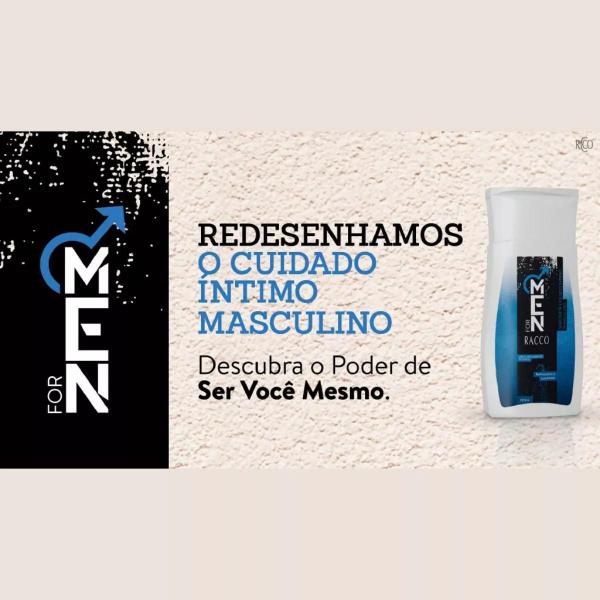 Imagem de Kit 2 Sabonetes E 2 Desodorantes Intimo Masculino Racco For Men