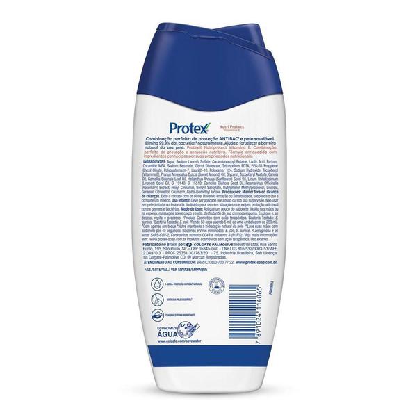 Imagem de Kit 2 Sabonetes Líquido Protex Nutri Protect Vitamina E 250ml