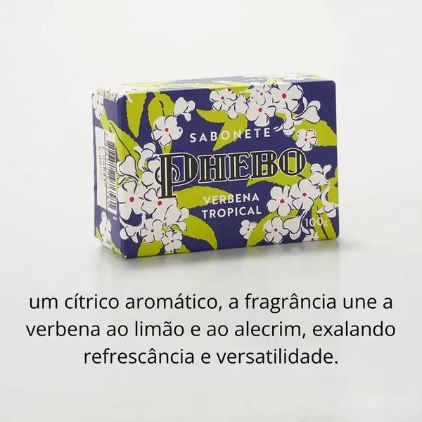 Imagem de Kit 2 sabonetes Phebo Lançamento Coco da Bahia + Verbena Tropical 100g cada