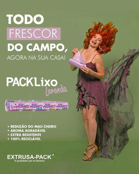 Imagem de Kit 2 Saco de Lixo Lavanda Perfumado Antiodor 30 L 30 Sacos