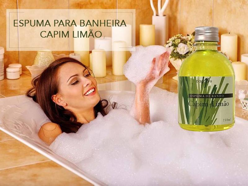 Imagem de Kit 2 Sais + 2 Espumas De Banho Banheira Hidromassagem Relax